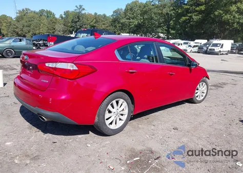 2015 Kia Forte Ex из США, поврежденный, VIN KNAFX4A81F5266847